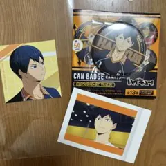 ハイキュー!! CAN BADGE ネオンシリーズ vol.2 影山飛雄 特典