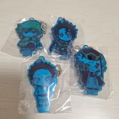 ここみえ 鬼滅の刃 アクリルキーホルダー 4個セット