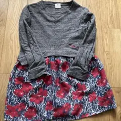 スラップスリップ　ワンピース　120センチ