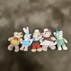 Disney ダッフィー　シェリーメイなどの初期のぬいホルダー