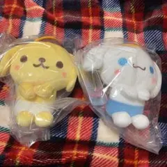 サンリオ シナモロール ポムポムプリン ぬいぐるみ