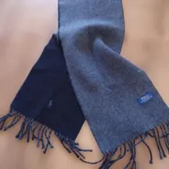 POLO リバーシブルマフラー グレーと黒