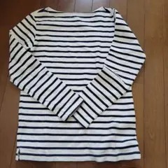 ストライプ 長袖Tシャツ S　Mサイズ 100%コットン　無印