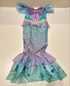 Disney ディズニー アリエル マーメイドドレス プリンセス　キッズ　100