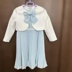 【訳あり】any FAM 水色フォーマルドレスとジャケット