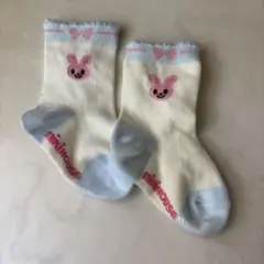 mikihouse ベビーソックス 11-13cm 우사기