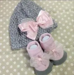 【新品未使用品】ベビー ハット&ソックス　セット