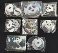 呪術廻戦　パンダ　缶バッジ詰め合わせ