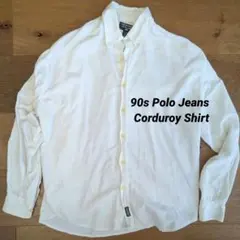 90s Ralph Lauren Polo Jeans コーデュロイシャツ L