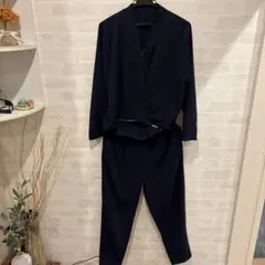 大きいサイズXXLフォーマルトップス&パンツセットアップスーツ2点セット