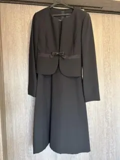 ⭐︎美品　東京ソワール　7号礼服ブラックフォーマルジャケット付きワンピース⭐︎