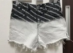 alexander wang ショートパンツ　デニム