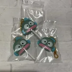 ガチャ　サンリオ　カラフルキャンディチャーム　ハンギョドン3点セット