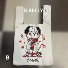 D.KELLY 니트 백 개 무늬 B