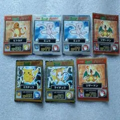 ポケモンカードセット ヒトカゲ ミュウ リザードン ピカチュウ