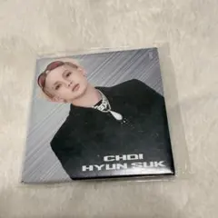 treasure ヒョンソク　スクエア缶バッジ