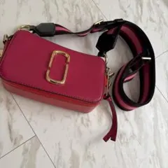 マークジェイコブス Marc Jacobs スナップショット　ピンク