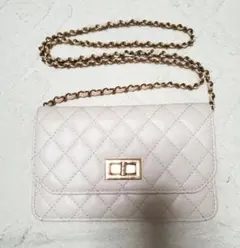 【GRL】キルティングレザーチェーンショルダーバッグ