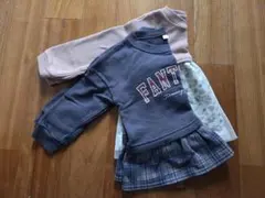 ベビー用トレーナー 90cm　2点セット