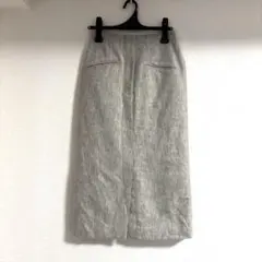 【お値下】NATURAL BEAUTY BASIC グレー タイトスカート XS
