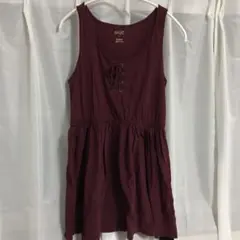 新品　エゴイスト　レースアップワンピース