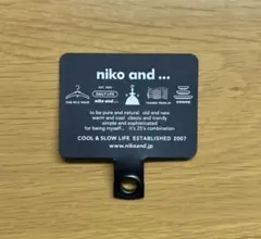 niko and... スマホショルダーストラップ