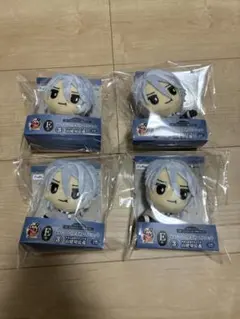 刀剣乱舞 フリューくじ E賞 ぬいぐるみまめマスコット 山姥切長義　4振セット
