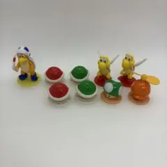 【任天堂公式 9点セット】スーパーマリオ ボードゲーム コマ パーツ フィギュア