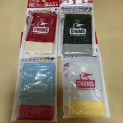 【非売品】Asahi飲料チャムスCHUMSカラナビ付きマルチケース４点のサムネイル