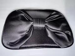 Dior リボンデザイン ポーチ 黒　ノベルティ