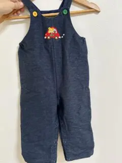 miki HOUSE ネイビーオーバーオール F