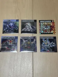 元祖SDガンダムスナックⅡ 6種