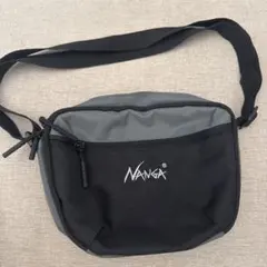 NANGA ショルダーバッグ ブラック グレーのサムネイル