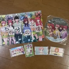 五等分の花嫁　クリアファイル ウエハース　まとめ売り