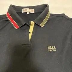 DAKS ポロシャツ Lサイズ ブラック
