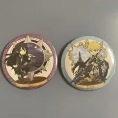 テイルズオブヴェスペリア　缶バッジ　ユーリ　フレン　キャラクタークロニクル