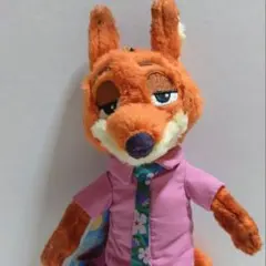 ディズニー ズートピア2 ニック・ワイルド ぬいぐるみ マスコット S 匿名配送