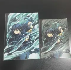 鬼滅の刃　全集中展　クリアファイル　イラストカード　時透無一郎