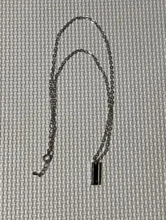 ディズニーリゾート　ミッキー　ネックレス　シルバー