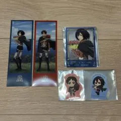 ニジゲンノモリ 進撃の巨人 エレン ミカサ 特典セット