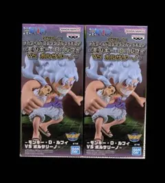 ワンピース メガワールドコレクタブルフィギュア ルフィVSボルサリーノ