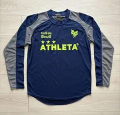 ATHLETA アスレタ 長袖ウェア ネイビー/グレー Mサイズ