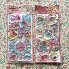 水シール ウォーターシール 3Dシール 立体シール 平成レトロ ぷっくりシール