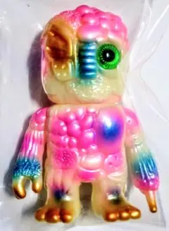 リアルヘッド　ミュータントビガロ　ミニ　ソフビ　フィギュア　ピンク リアルヘッド 真頭玩具 ミュータントヘッド ミニ ソフビ フィギュア