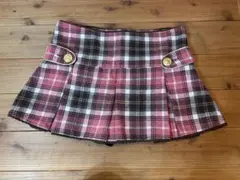 リズリサ　プリーツスカート　ミニスカート　ピンク