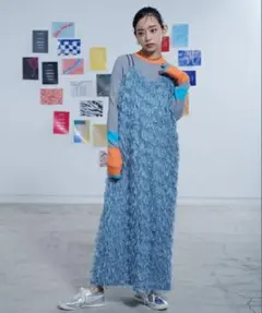 miette シアージャガードキャミソールワンピース