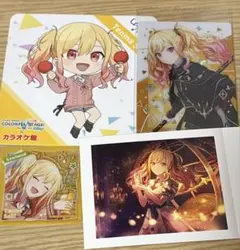 プロセカ 天馬咲希 ウエハース パシャこれ 箔押し