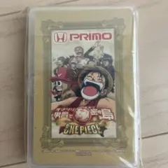 非売品　ワンピース　トランプ　オマツリ男爵と秘密の島　ホンダプリモ