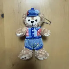 ディズニー　ダッフィー　ぬいぐるみキーホルダー