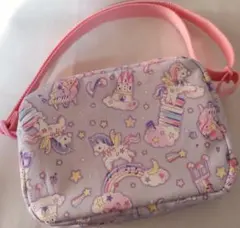 ★値下げ【ハンドメイド】ふわふわ通園バッグ/ユニコーンのサムネイル